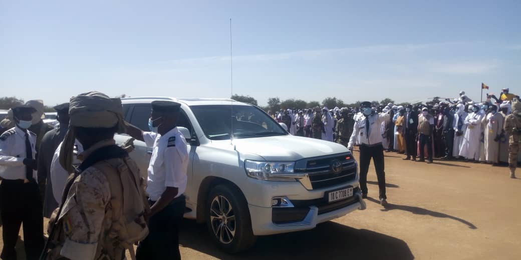 Tchad : Le Maréchal du Tchad Idriss Deby est à Mongo, dans ...