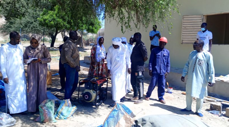 Hadjer-Lamis : Les parcs de vaccination du bétail de Ngoura en phase de finition